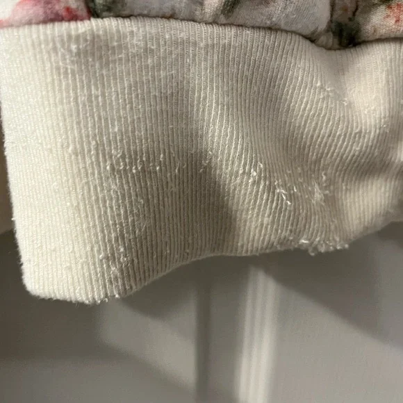 Selkie + Free People Floral Zip-Front Women's Hoodie Size Medium - Picture 3 of 10